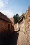 Historische Stadtmauer in Lychen.